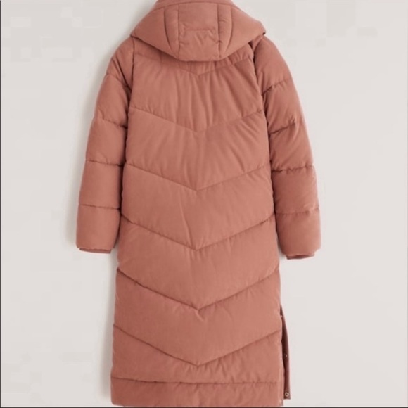 Abercrombie + Fitch Ultra long Puffer Coat ( Rare ) - Picture 2 of 2